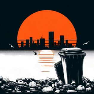 Trash cans