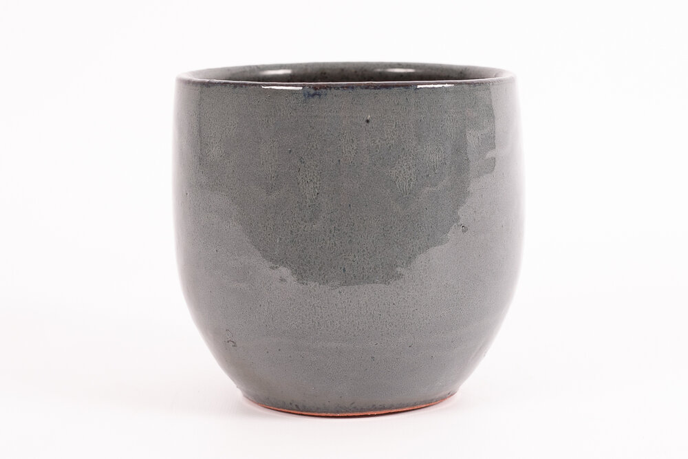 Pot Romano (dark blue) - ceramic 16cm