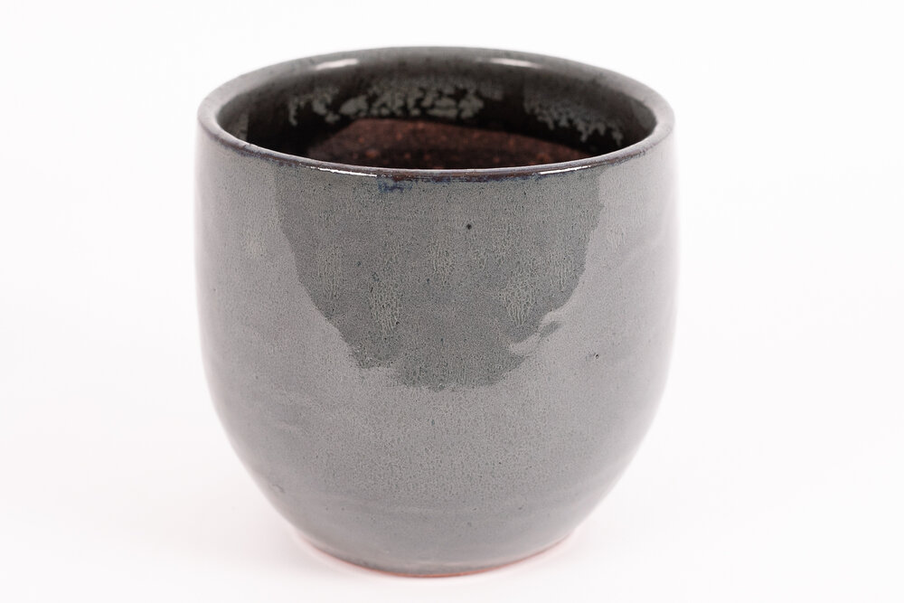 Pot Romano (dark blue) - ceramic 16cm