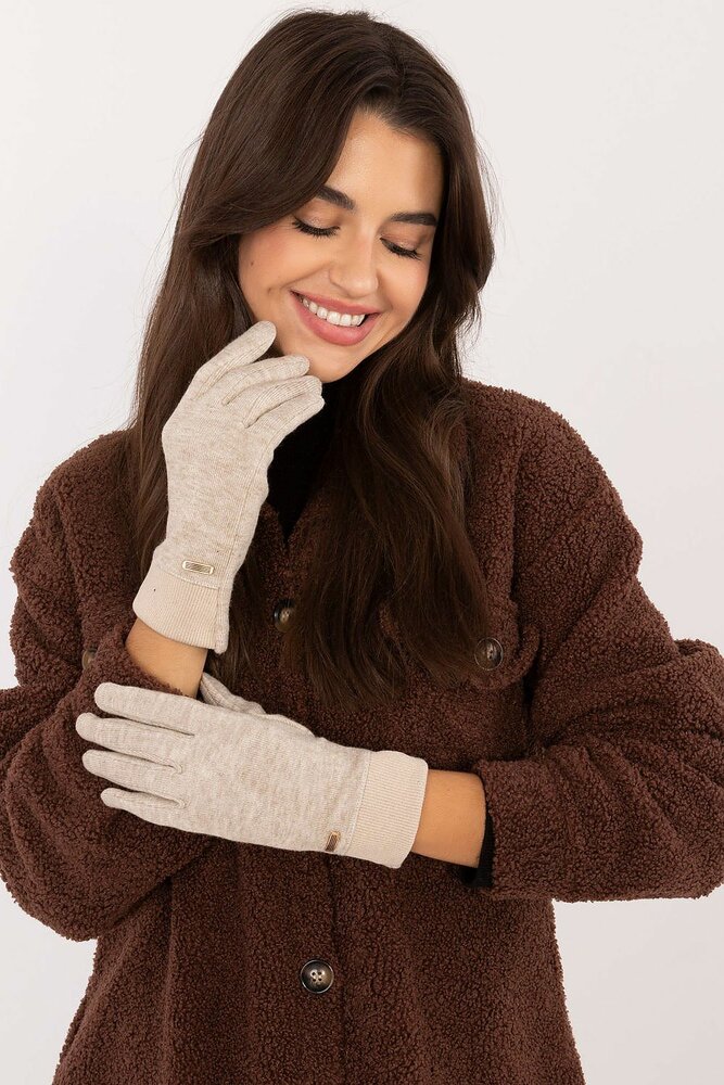 Woman gloves AT Pale Brown (201611)(Beige)