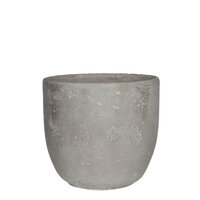 Jimmy pot round light grey 18cm